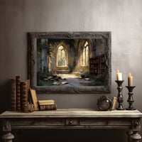 Ancient Pages Bathe In Light