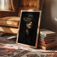 Moth Wings Mask Midnight Secrets