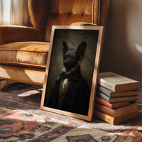 Midnight Baron's Noble Portrait