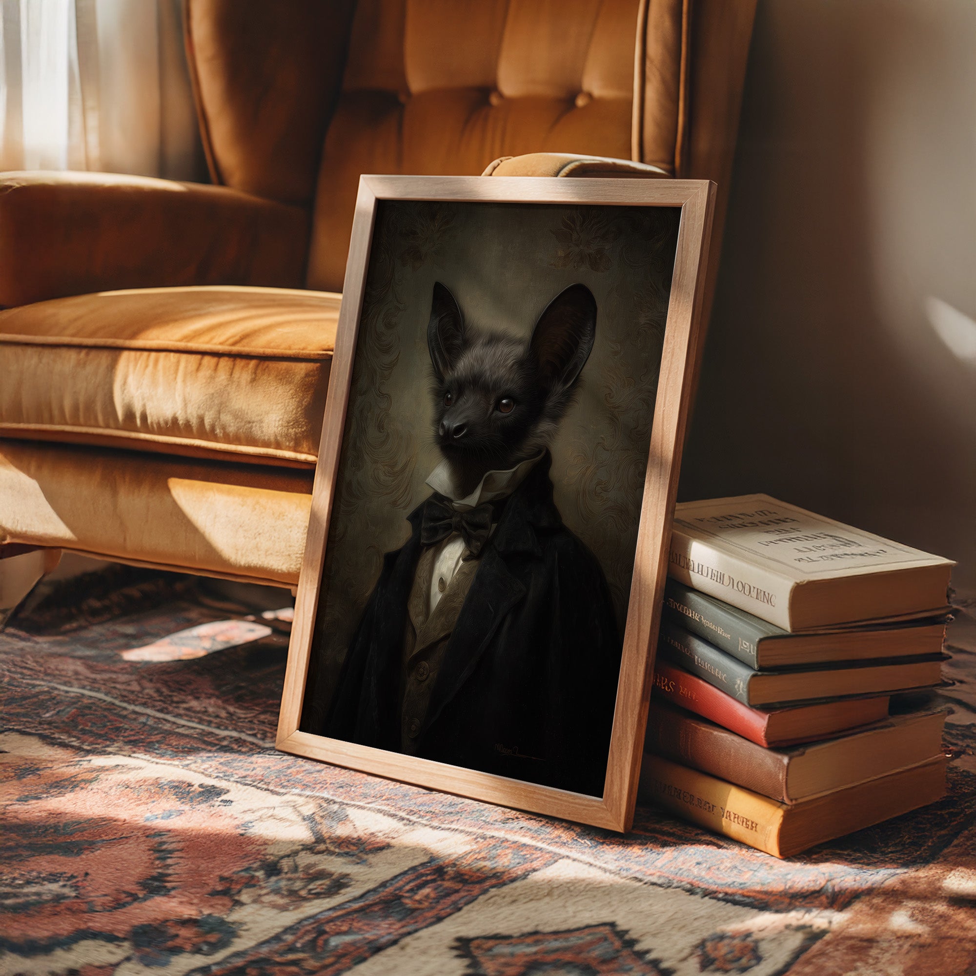 Midnight Baron's Noble Portrait