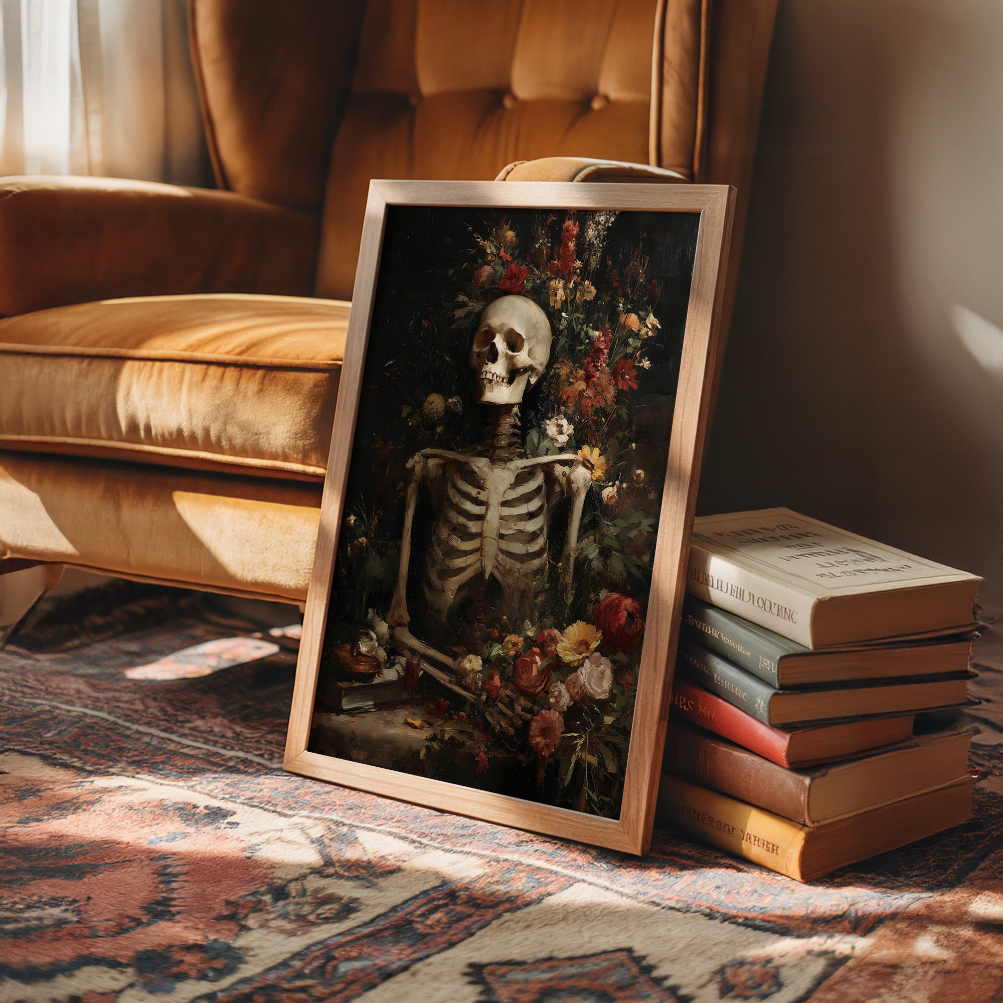 Blooms Against Mortality's Frame