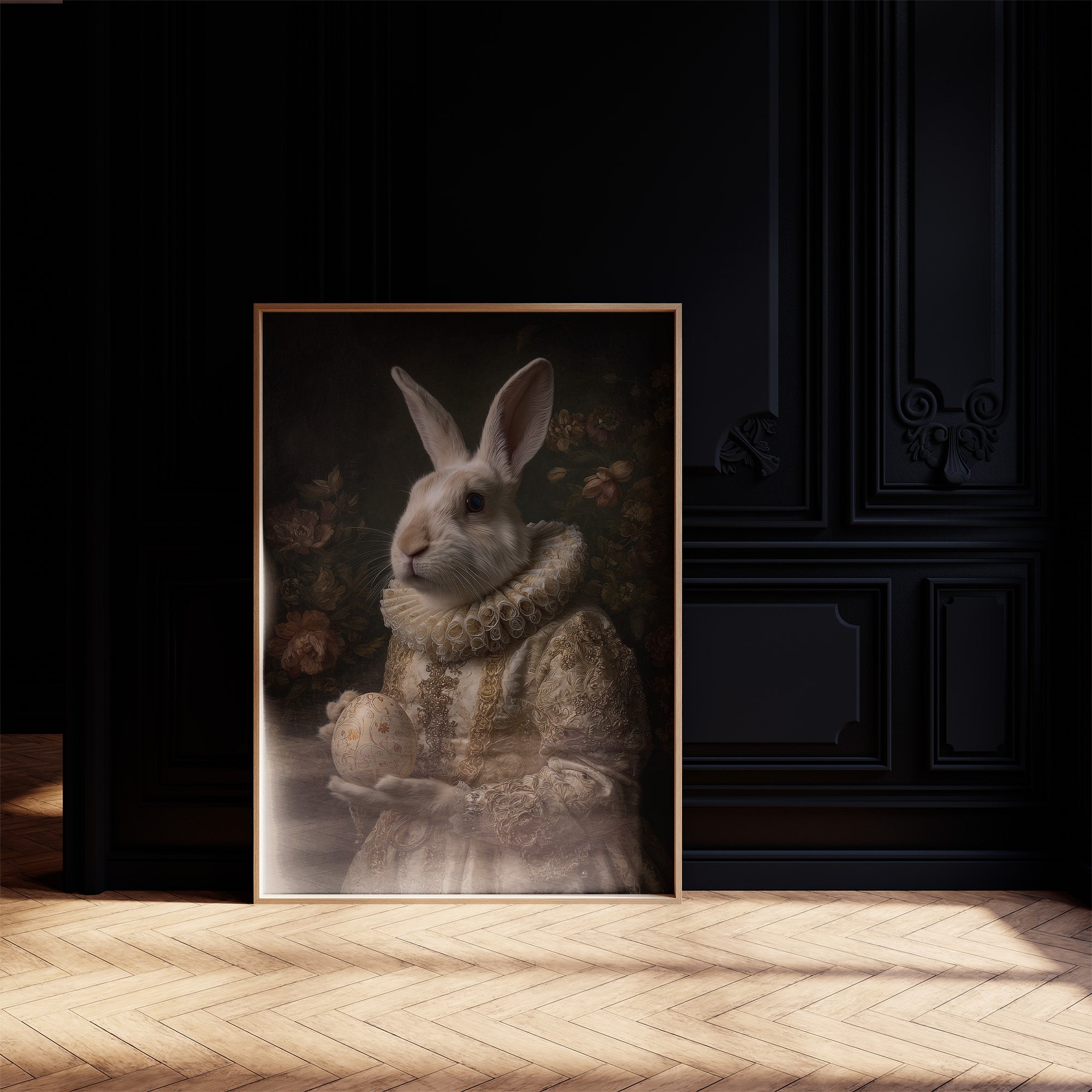 Noble Hare In Gilded Court