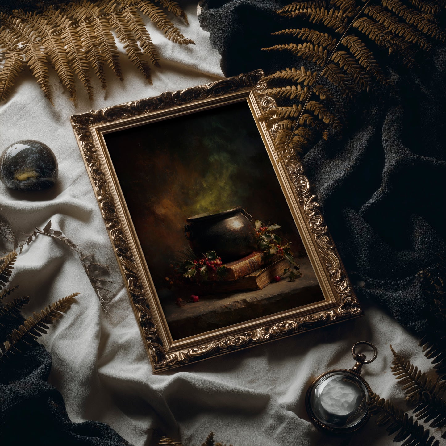 Ancient Cauldron Simmers With Secrets