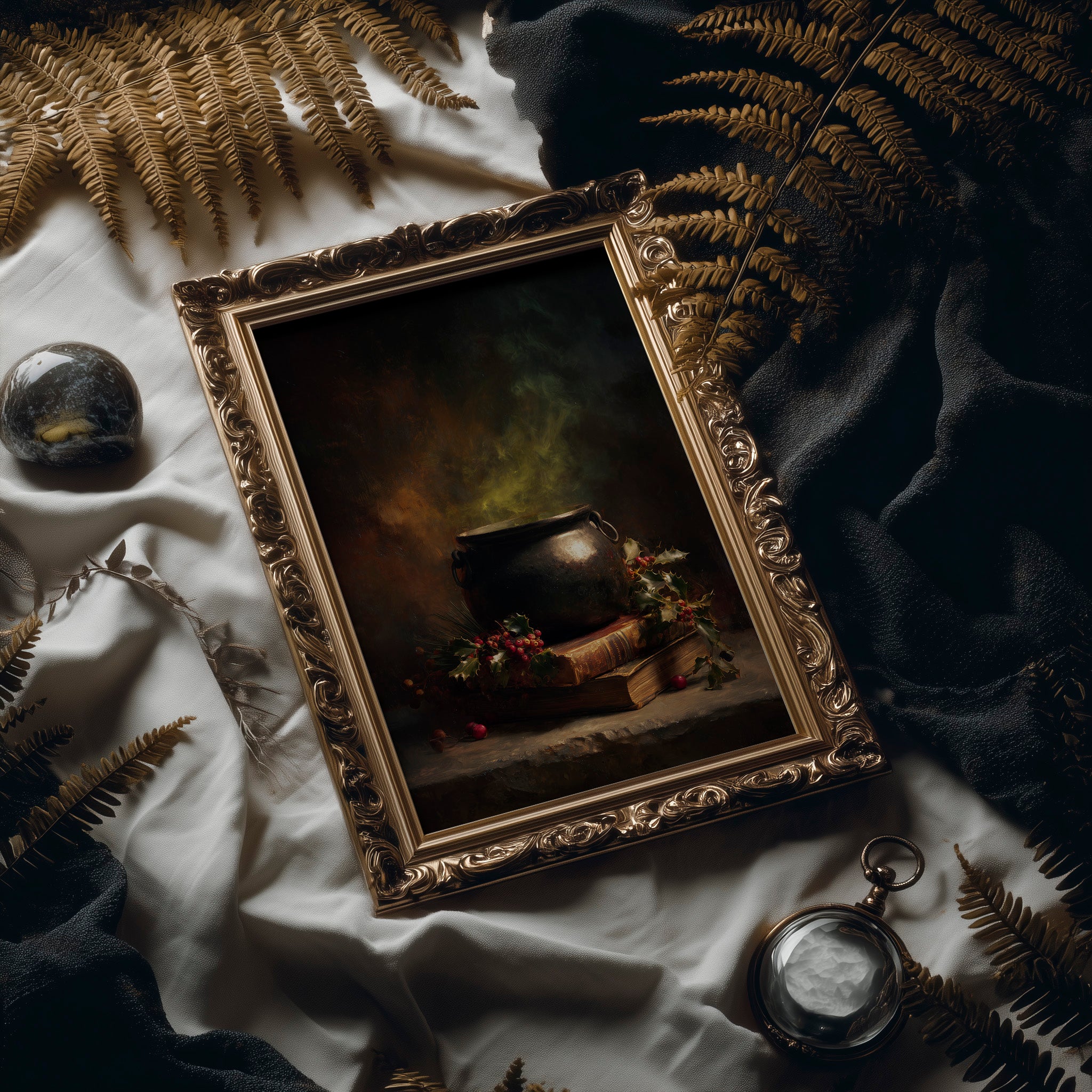 Ancient Cauldron Simmers With Secrets
