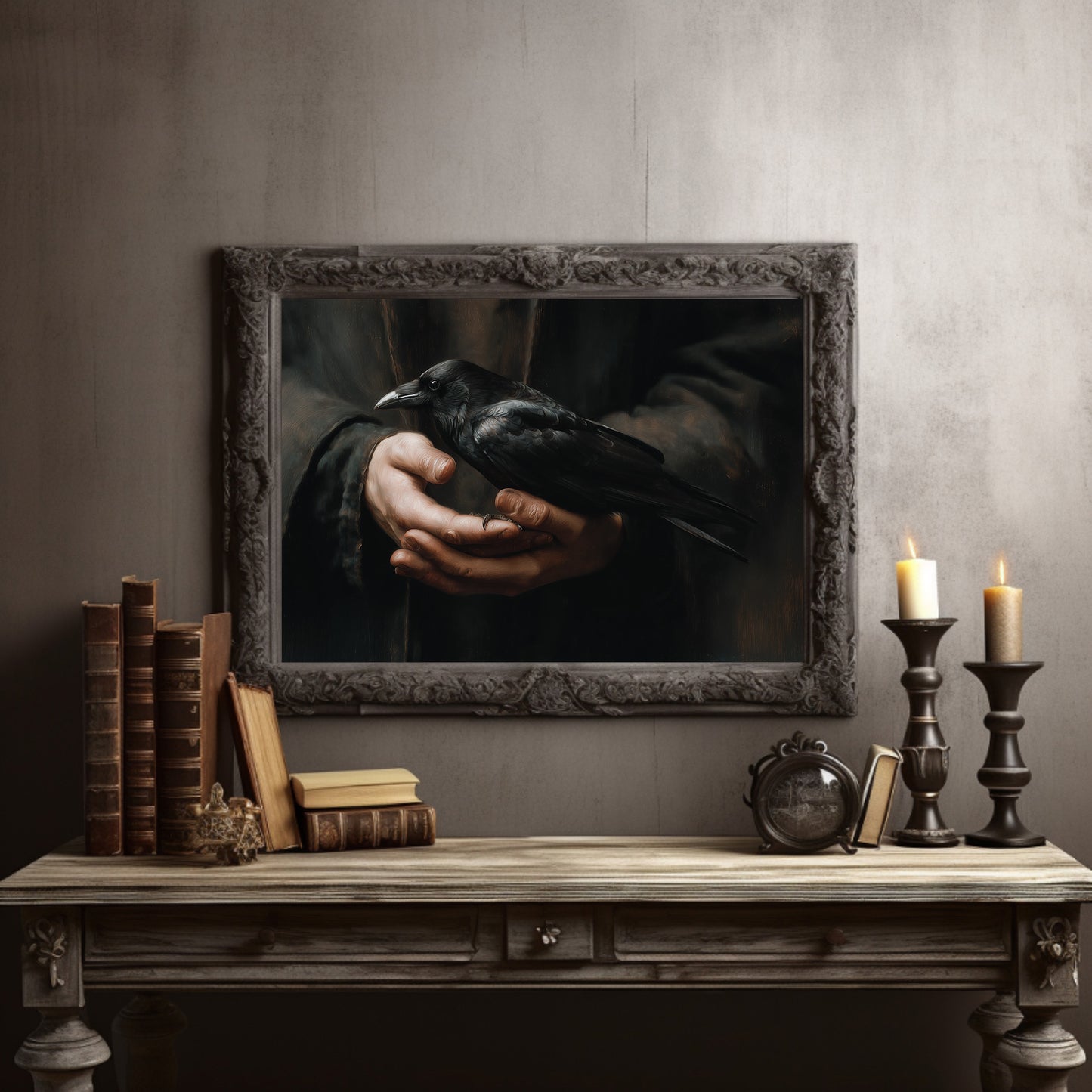 Raven's Trust In Human Hands