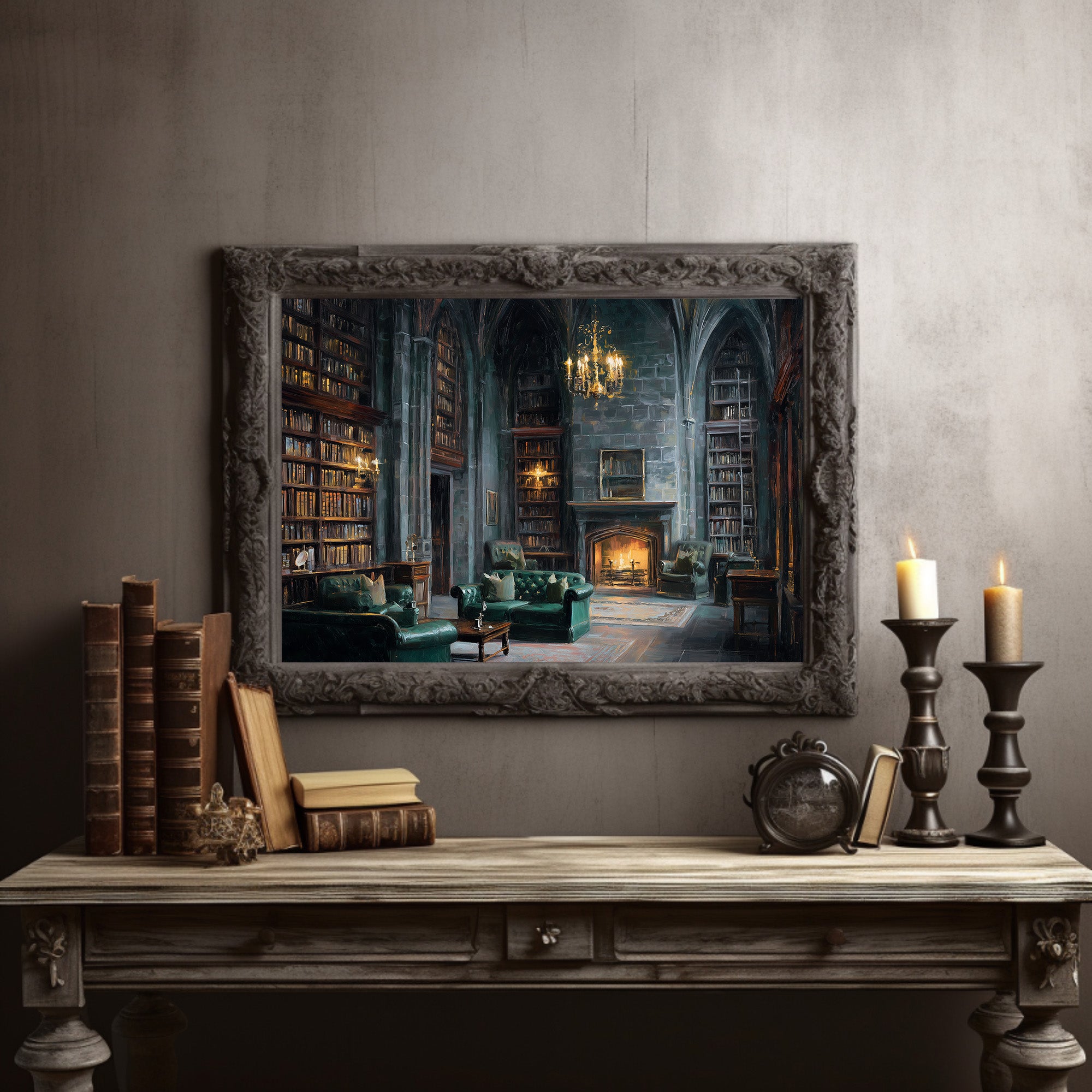 Fireside Scholars Await Evening Tales