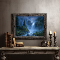 Cascading Secrets Of Midnight Forest