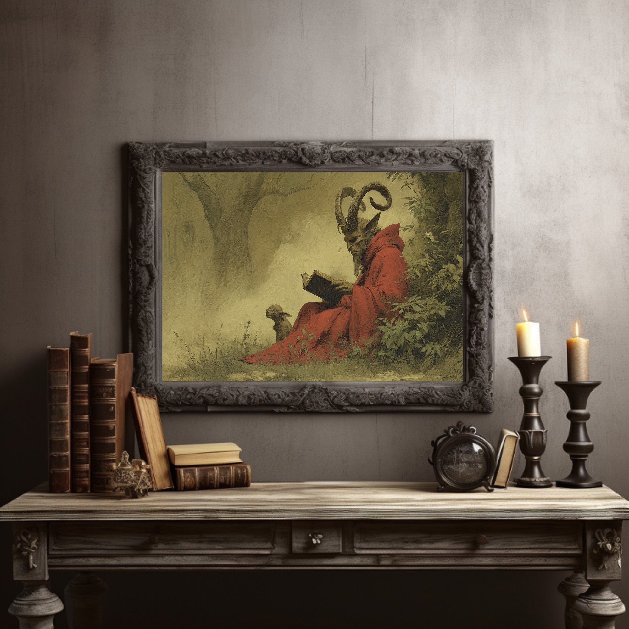 Ancient Lore Between Library Shelves