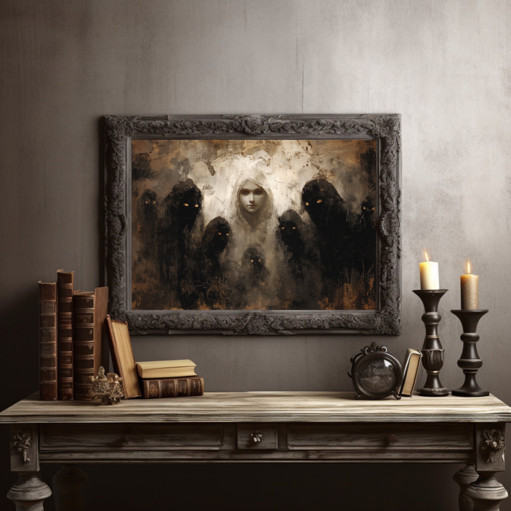 Haunted Tales Between Leather Spines