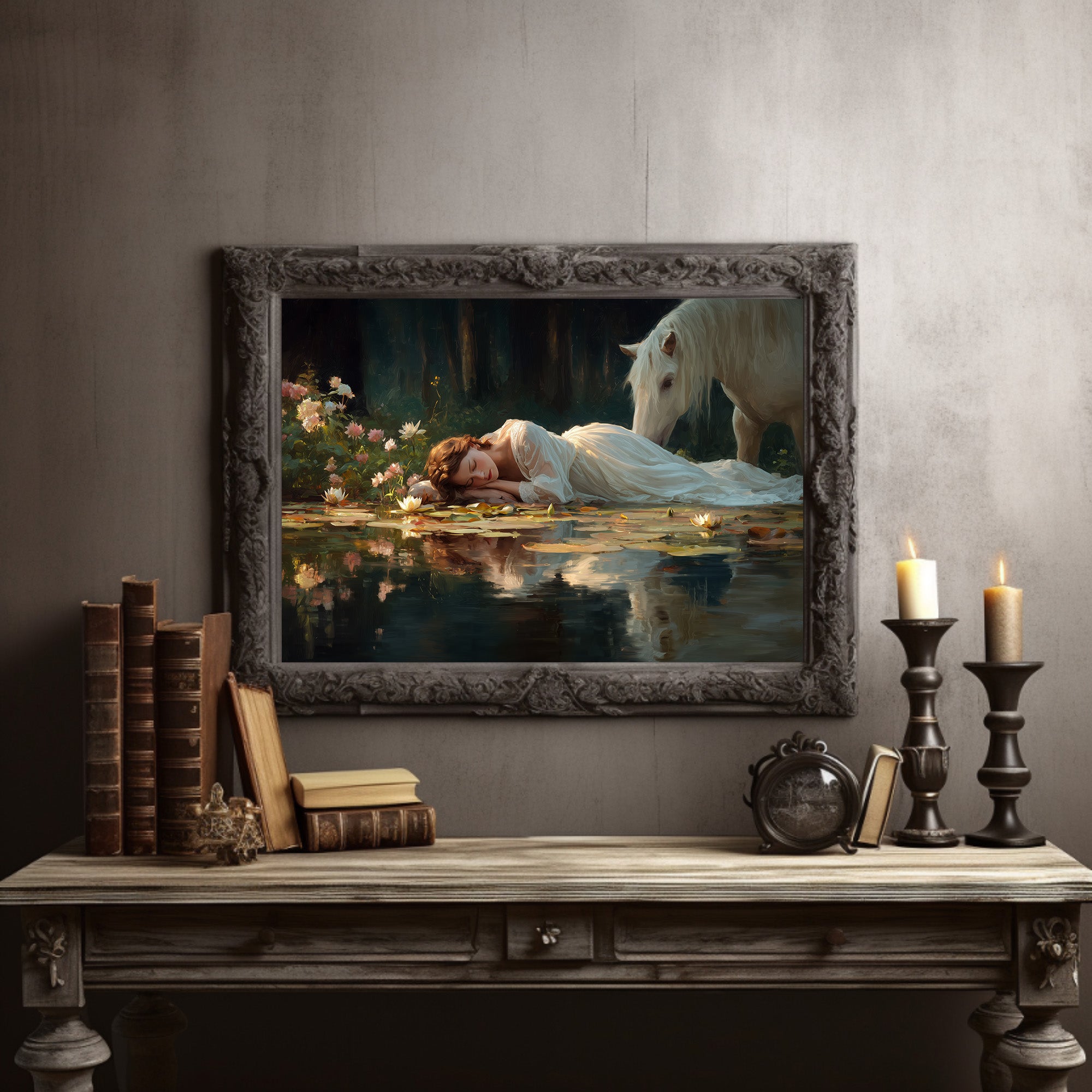 Lily Pond Dreams Between Pages