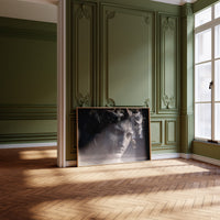 Ancient Faces Among Dusty Tomes