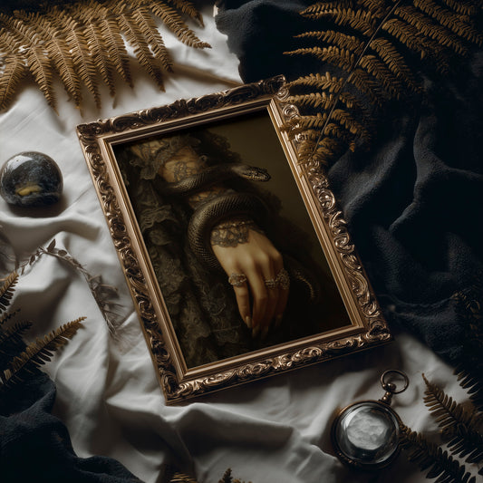 Temptation Coils Through Ancient Lace