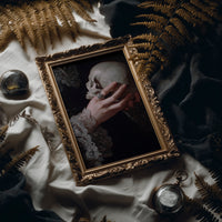 Lace Cuffs Hold Mortality Close