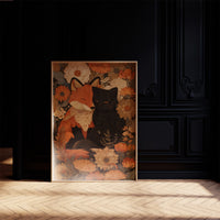 Autumn Fables Between Fox And Cat