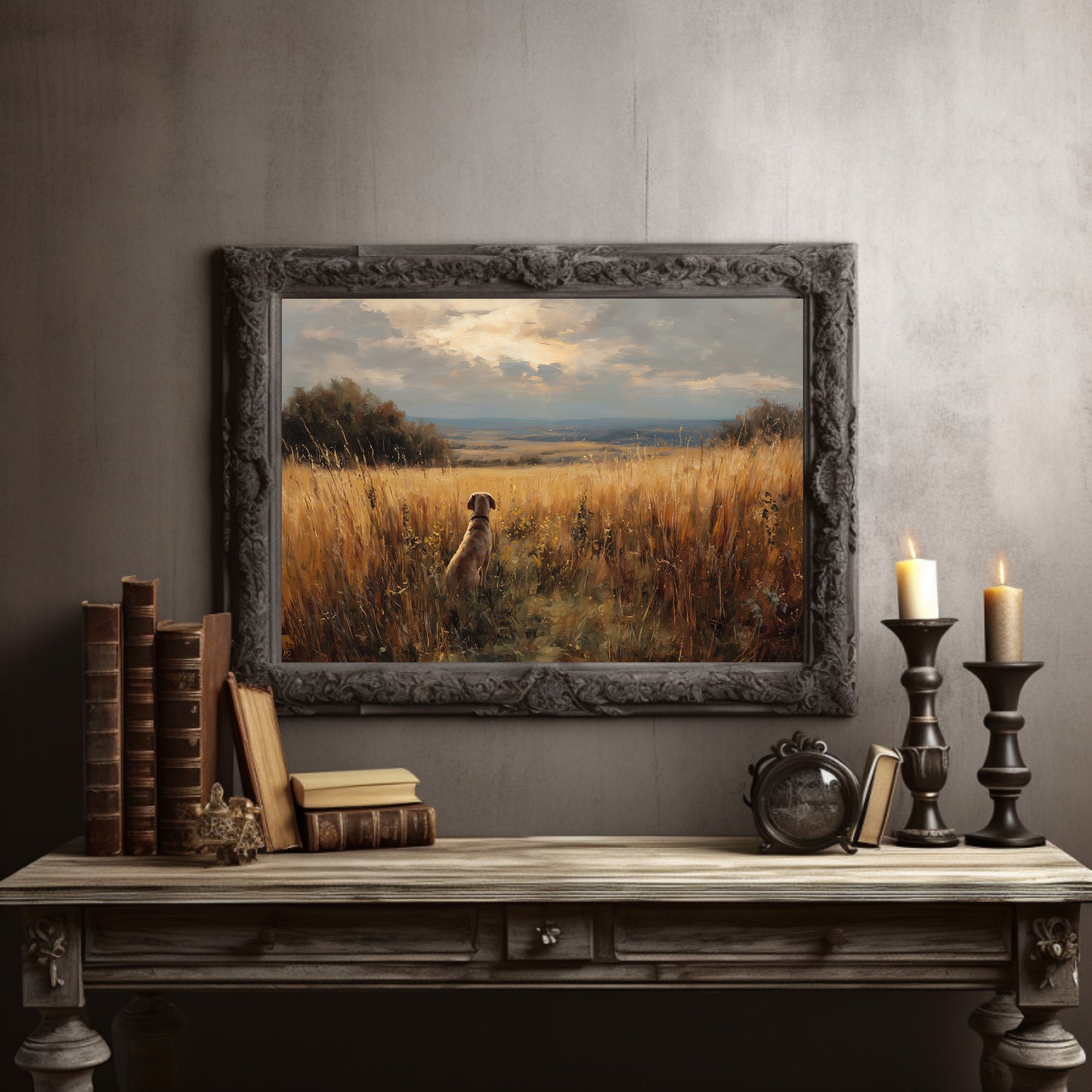 Faithful Friend Awaits The Horizon