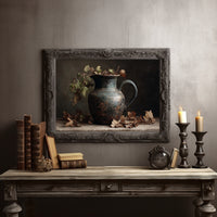 Autumn Leaves Meet Ancient Vessel