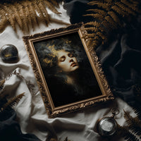 Golden Reverie In Midnight Hues