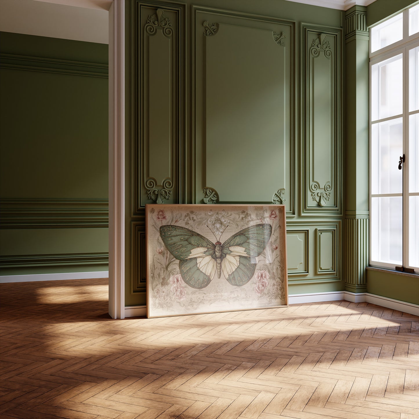 Scholar's Garden Meets Emerald Wings