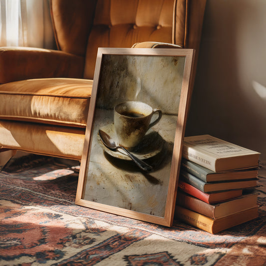 Morning Ritual In Warm Light