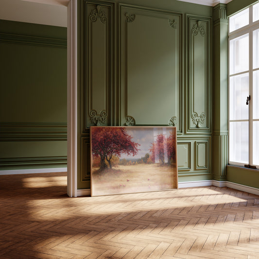 Crimson Meadow Between Worlds