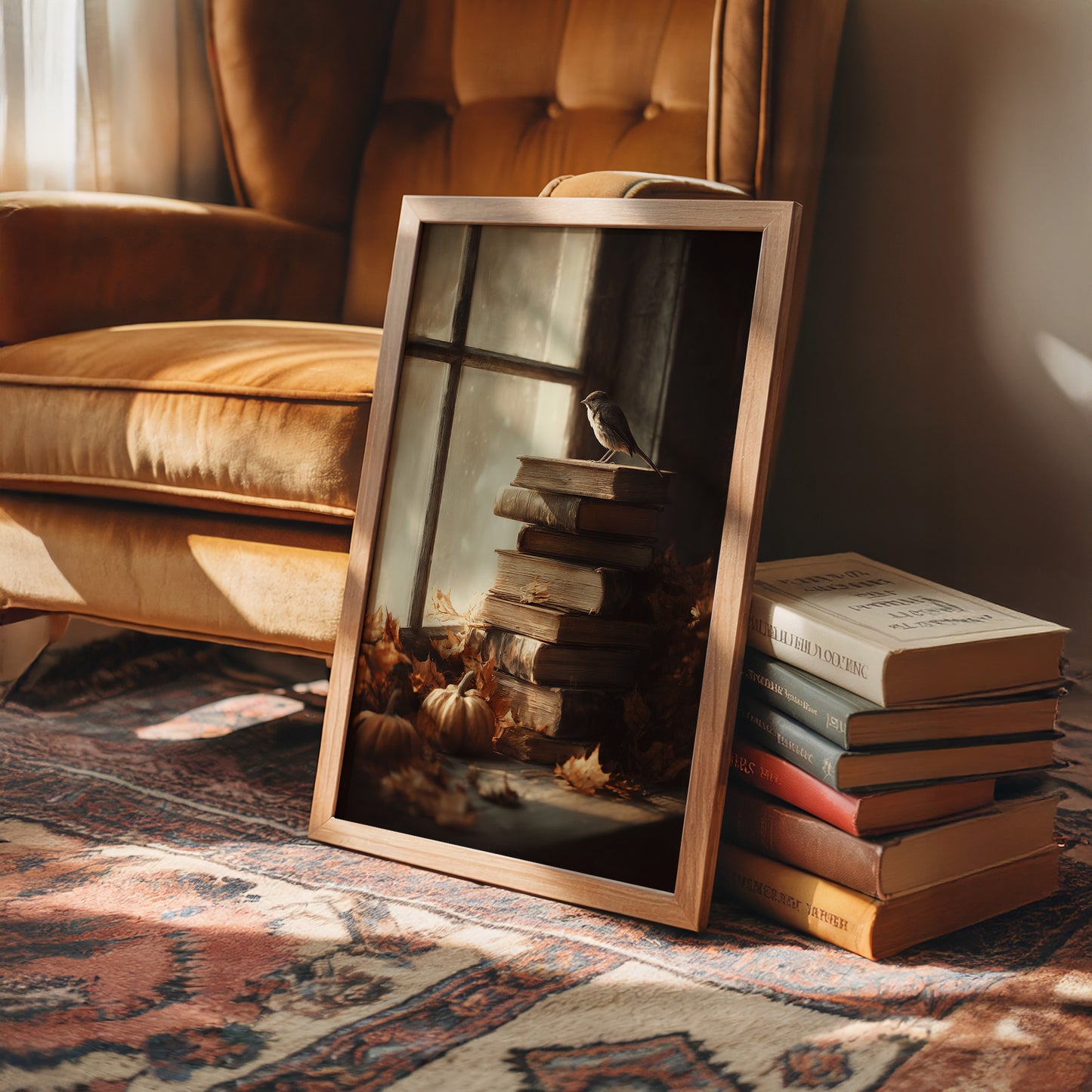 Sparrow's Perch Among Ancient Pages