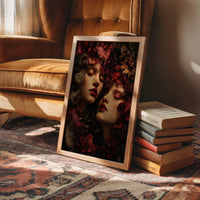 Crimson Petals Between Dreams