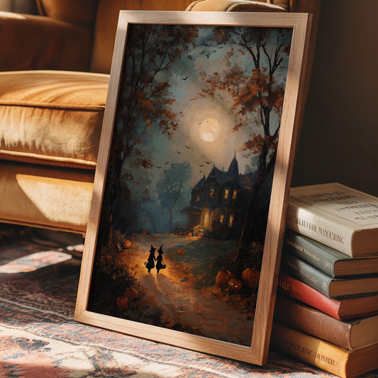 Moonlit Path To Mystery Manor