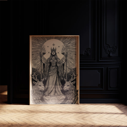 Crowned Between Stags And Stars