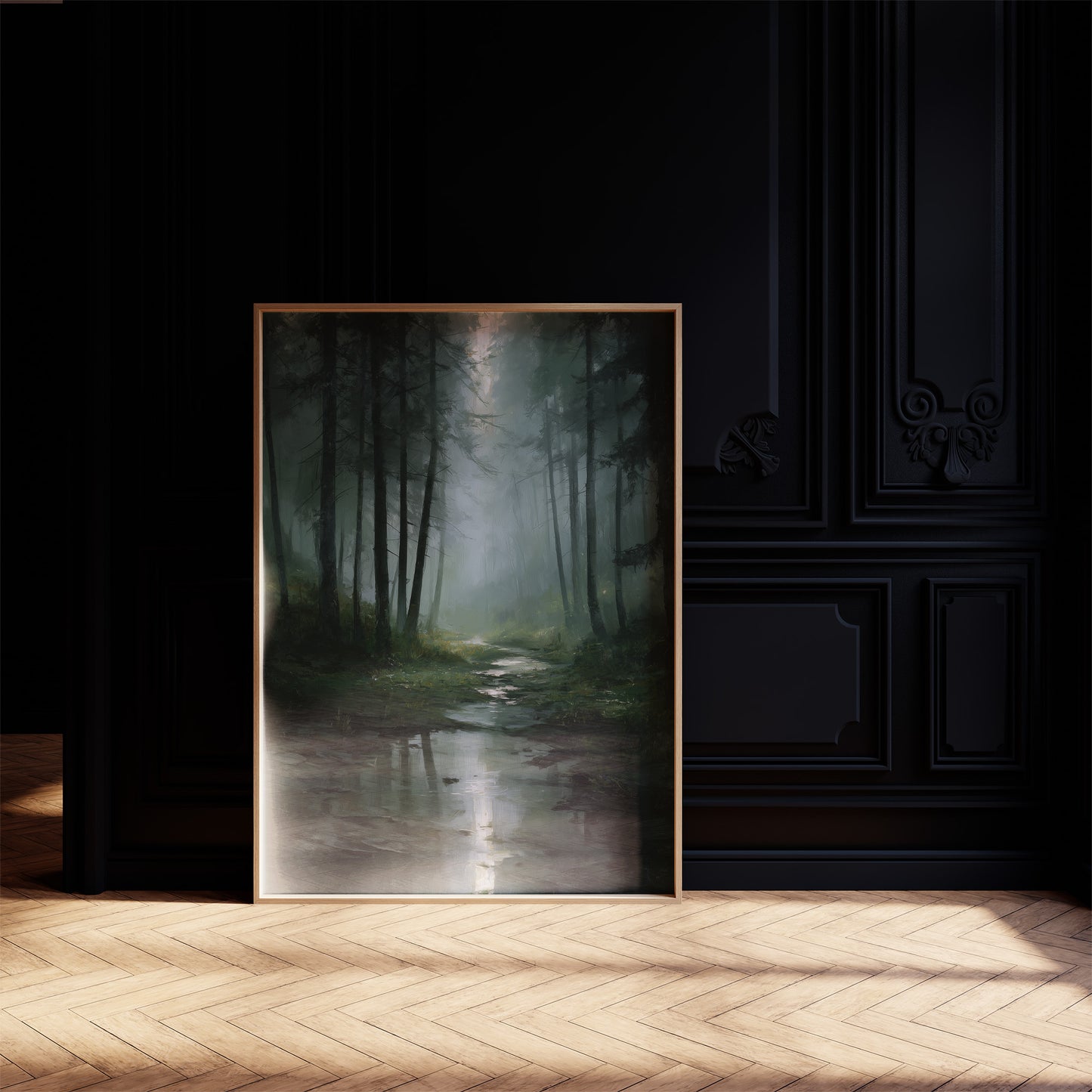 Mist Beckons Through Ancient Pines