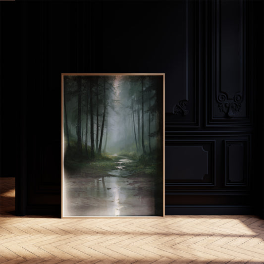 Mist Beckons Through Ancient Pines