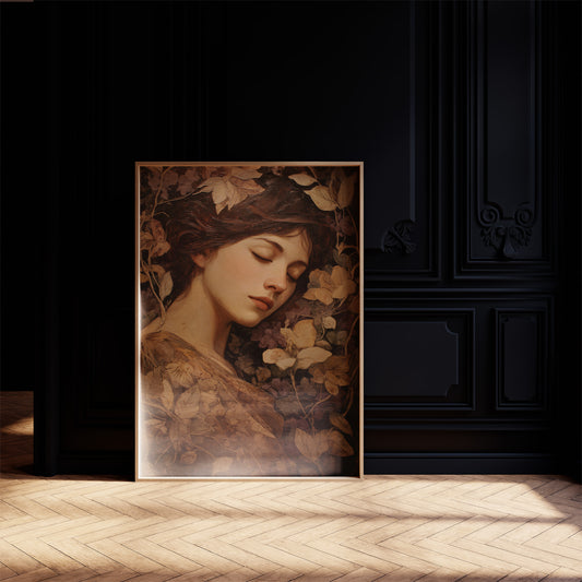 Petals Rest On Autumn Sleep