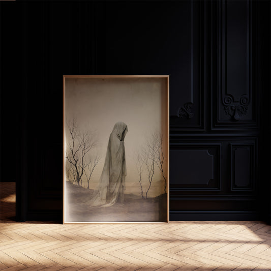 Between Barren Branches And Fog