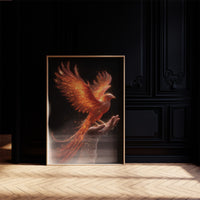 Phoenix Rising From Open Palms