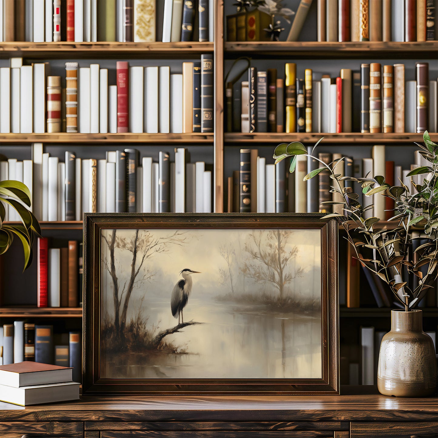 Stillness Speaks At Water's Edge