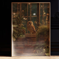 Midnight Scholar Among Ancient Pages