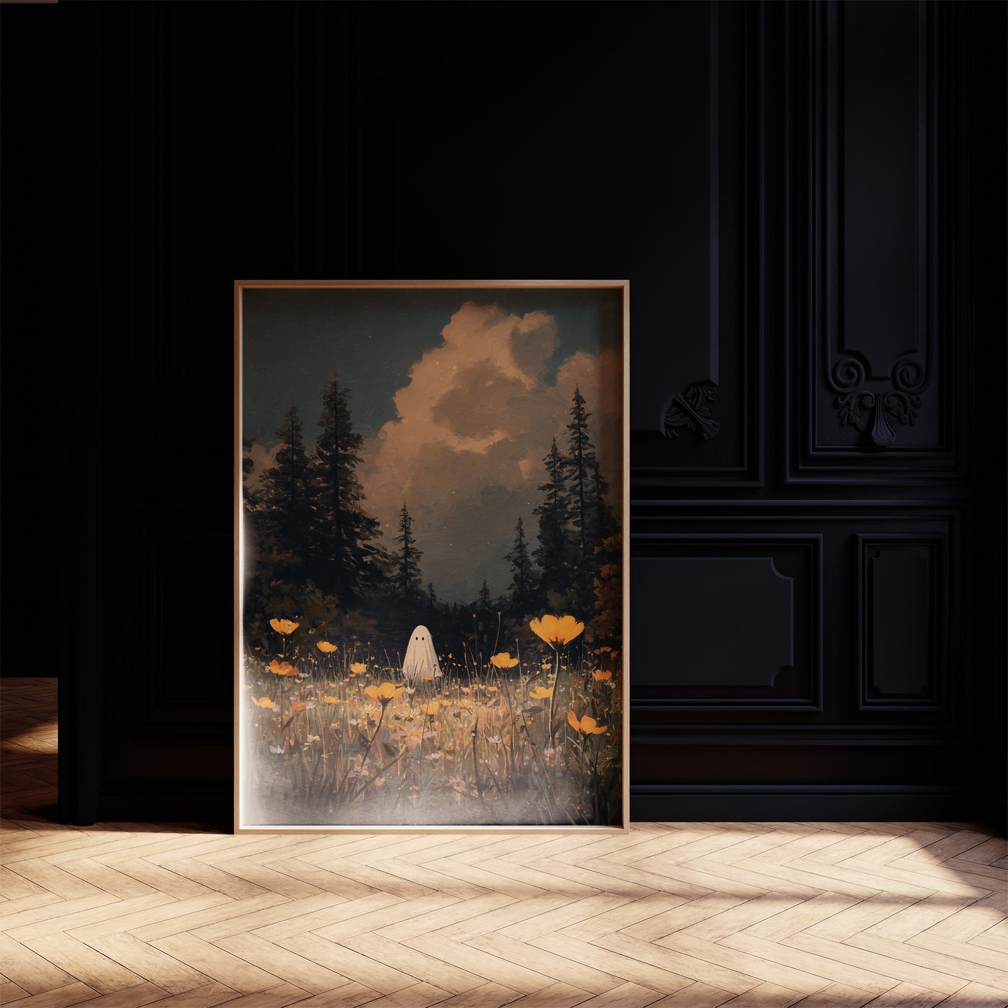 Phantom Among Golden Meadow Blooms