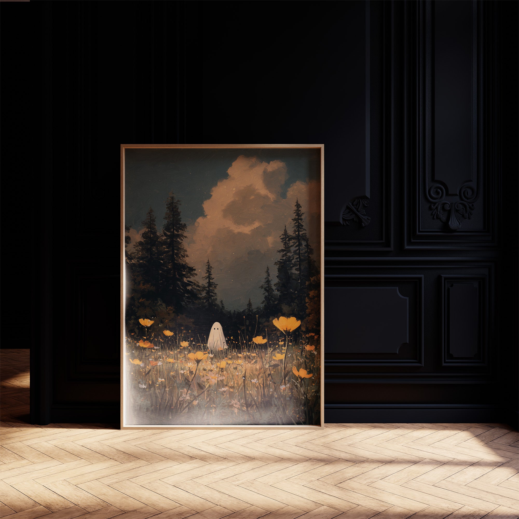 Phantom Among Golden Meadow Blooms