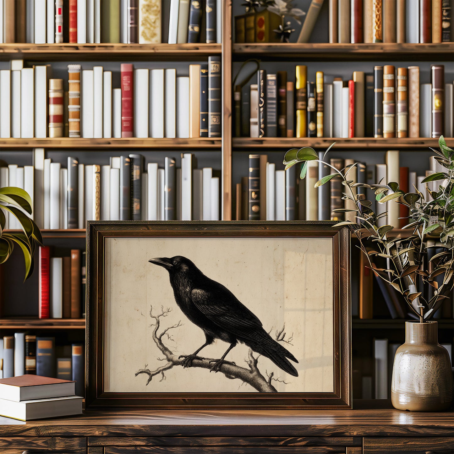 Raven Among Literary Companions