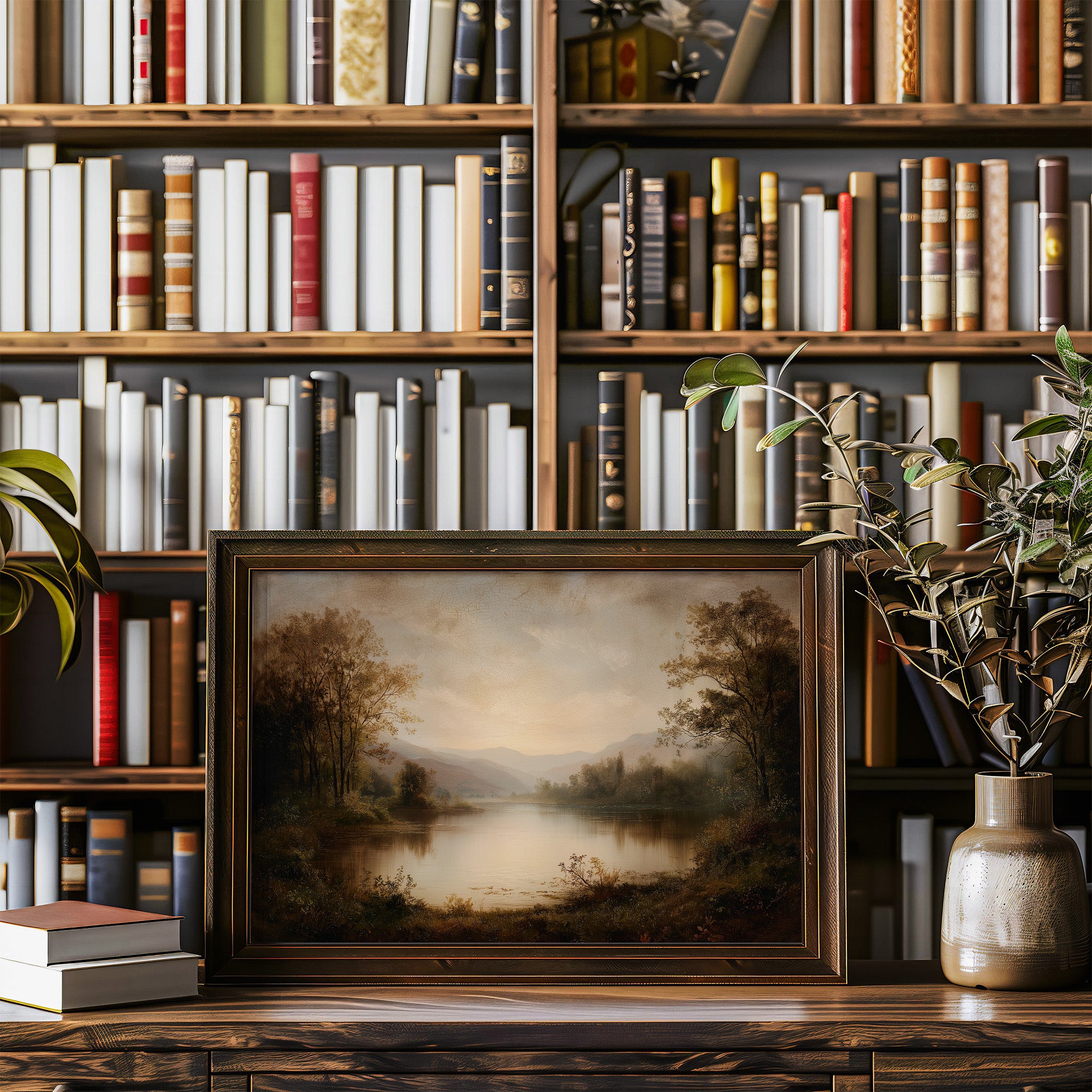 Tranquil Waters Between Literary Worlds