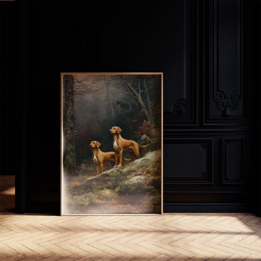 Loyal Companions Await The Hunt