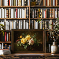 Roses Among Literary Treasures