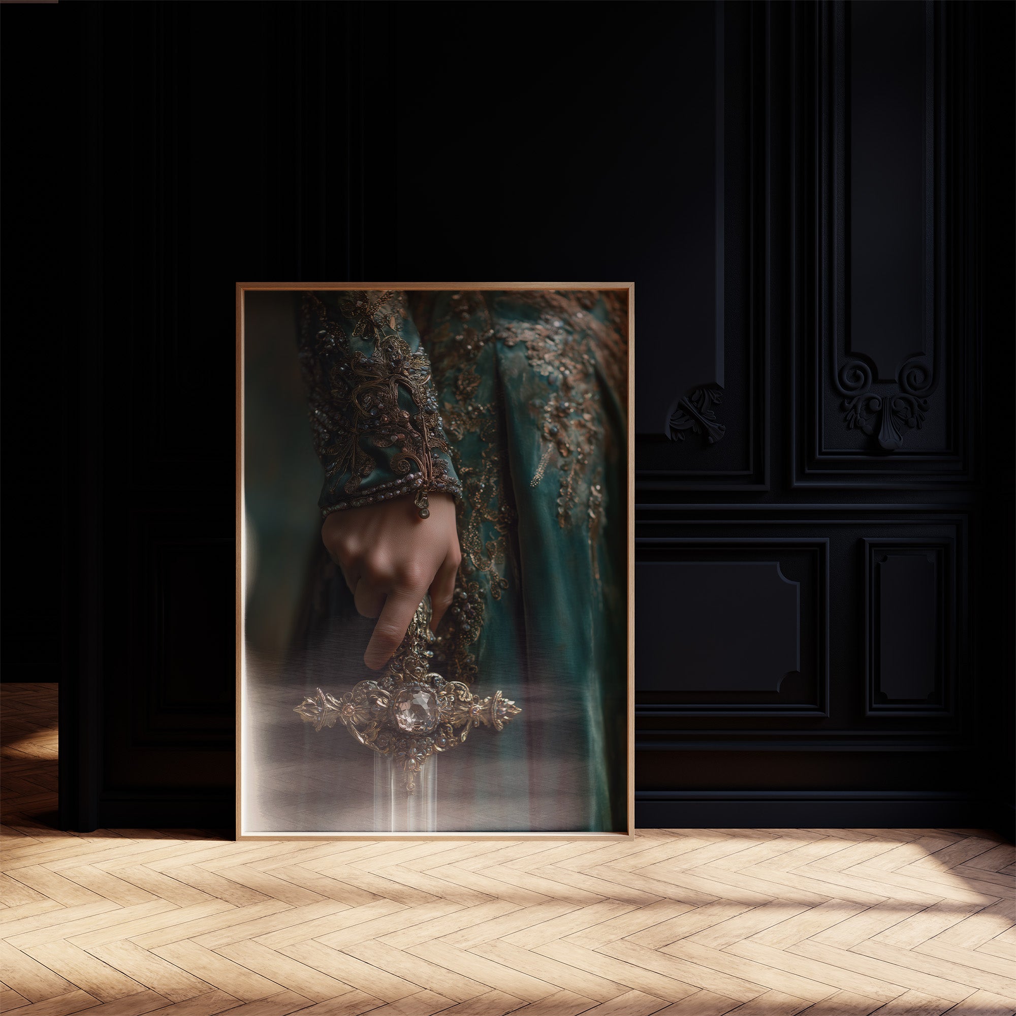 Emerald Threads Of Ancient Power