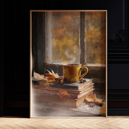 Autumn Pages Await Warm Sips
