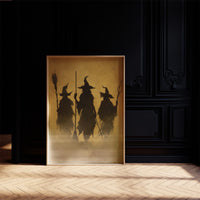 Ancient Coven Walks Through Mist