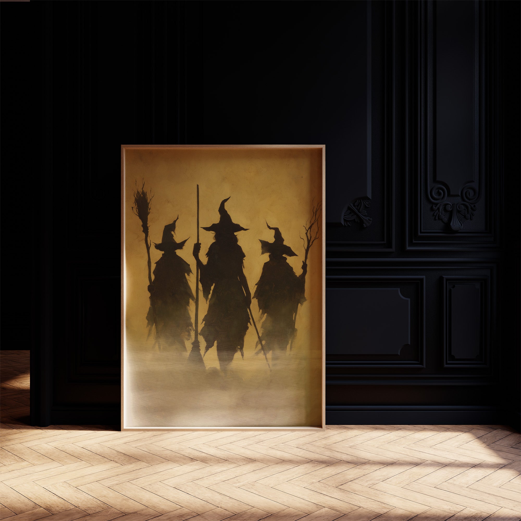 Ancient Coven Walks Through Mist