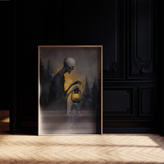 Ancient Light Guides Forest Path