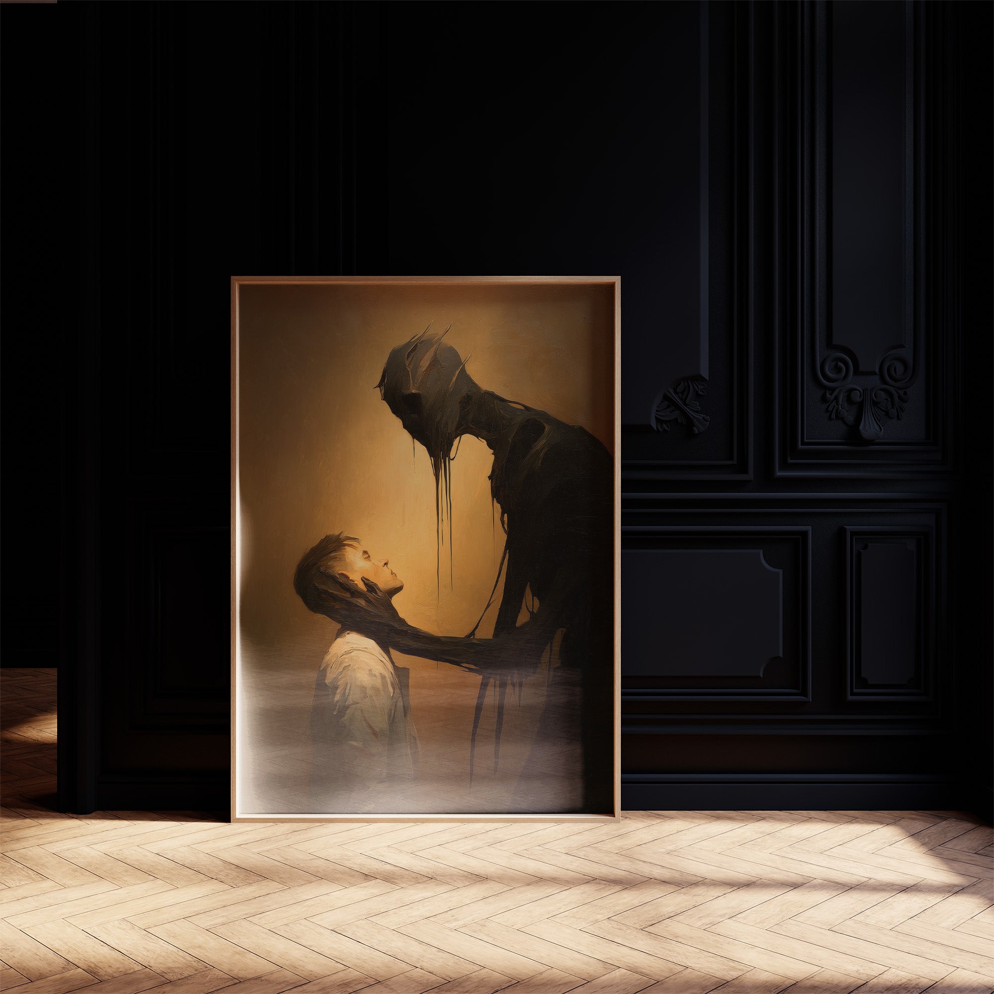 Confronting Demons In Golden Light