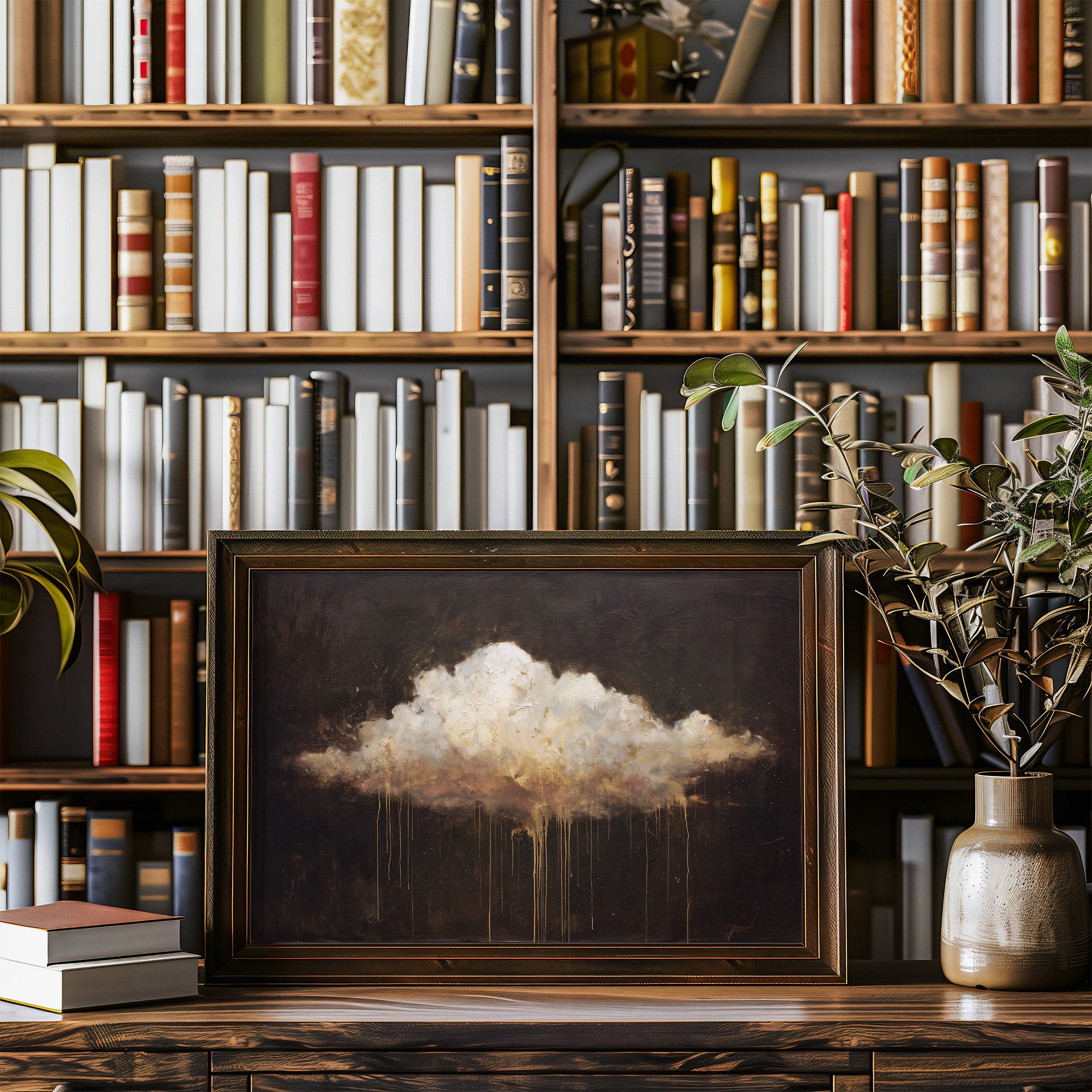 Floating Memory Against Dark Sky