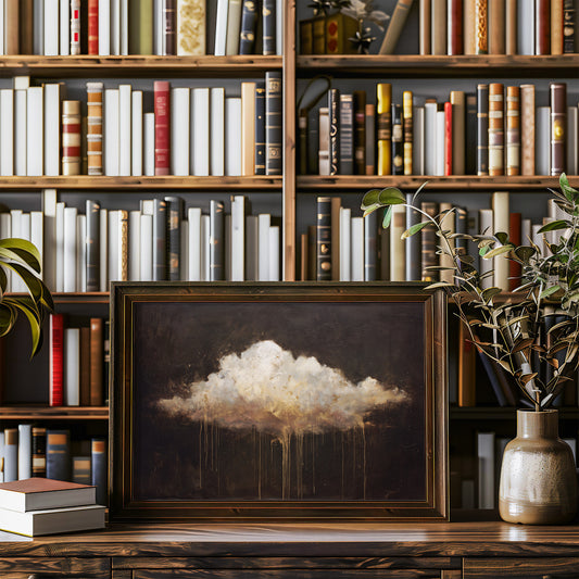 Floating Memory Against Dark Sky