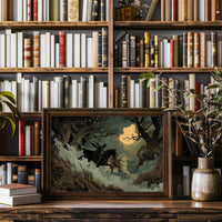 Riders Chase Amber Moon Light